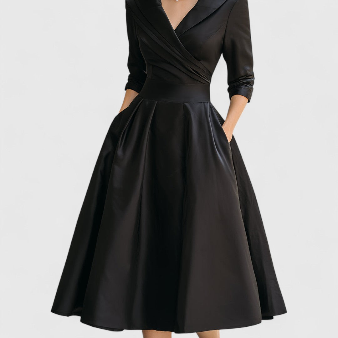 Rosavelia | Elegante Vestido Midi