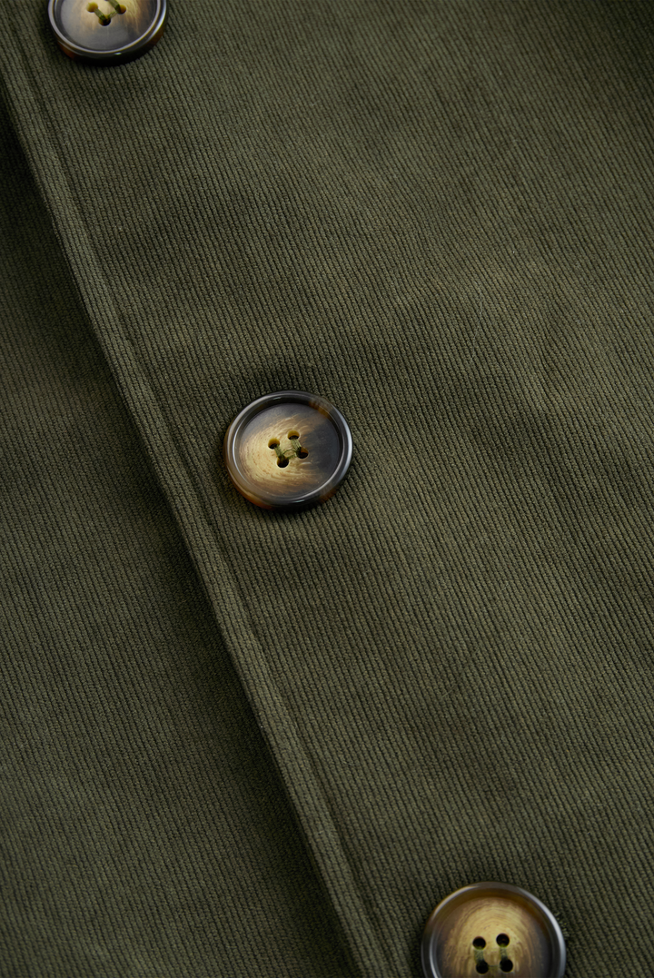 Héctor | Chaqueta de Pana con Cuello Mao