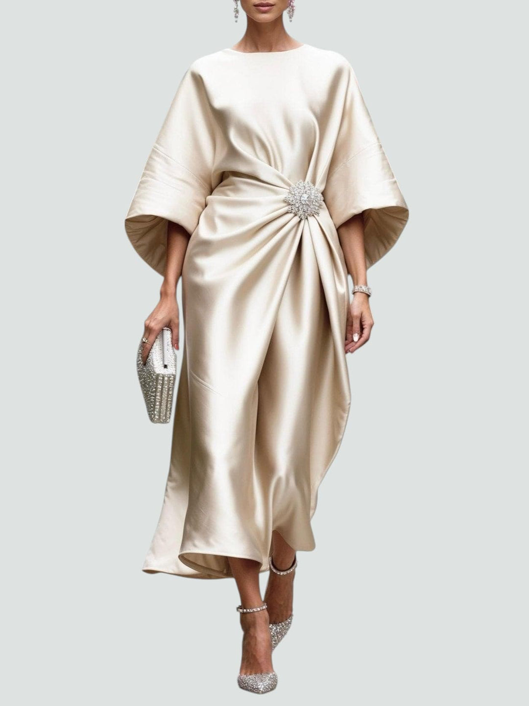 Dolores | Vestido Noche Elegante Fluido