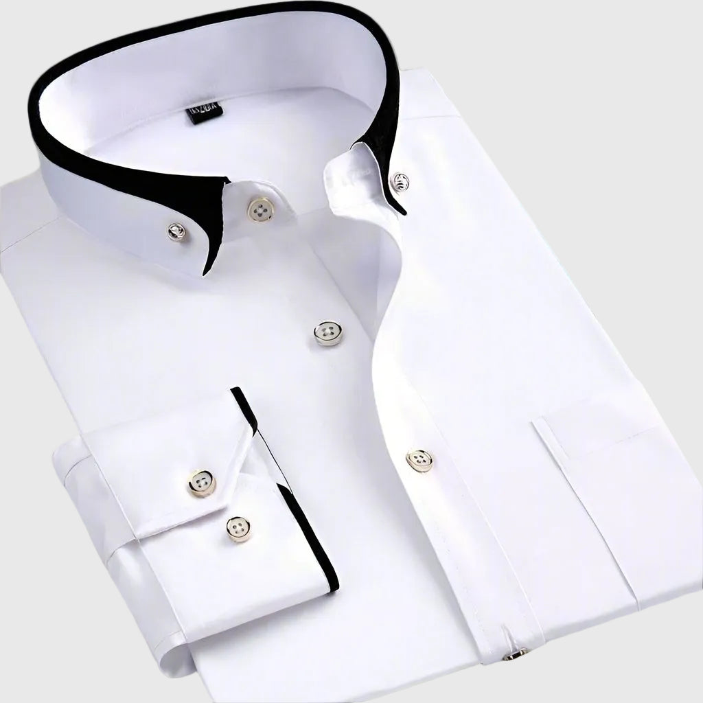 Iván | Camisa Clásica de Manga Larga