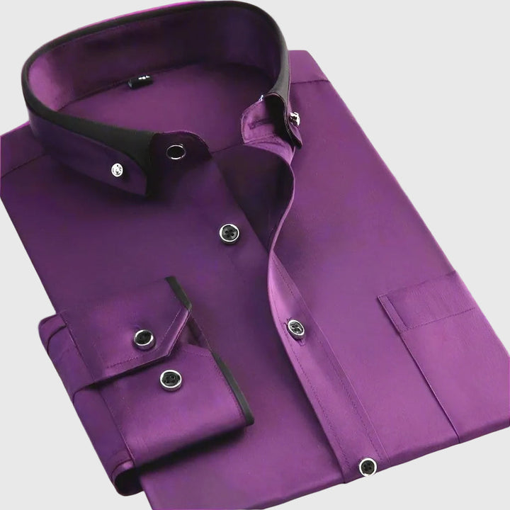 Iván | Camisa Clásica de Manga Larga