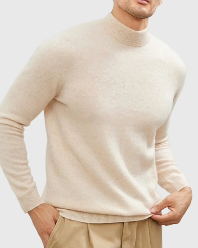 Edran | Suéter de Cuello Alto de Cachemira