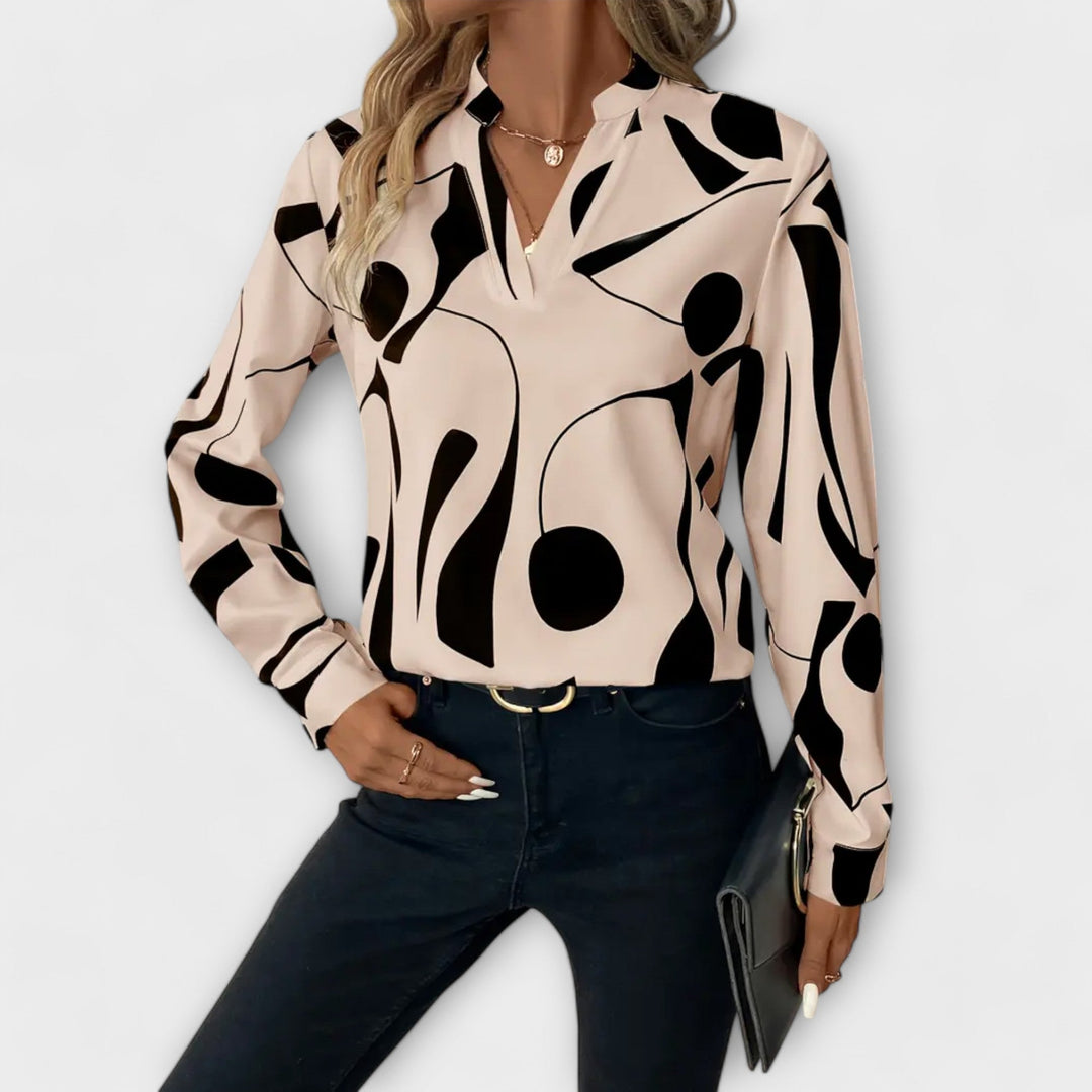 Lara | Blusa Elegante Con Diseño