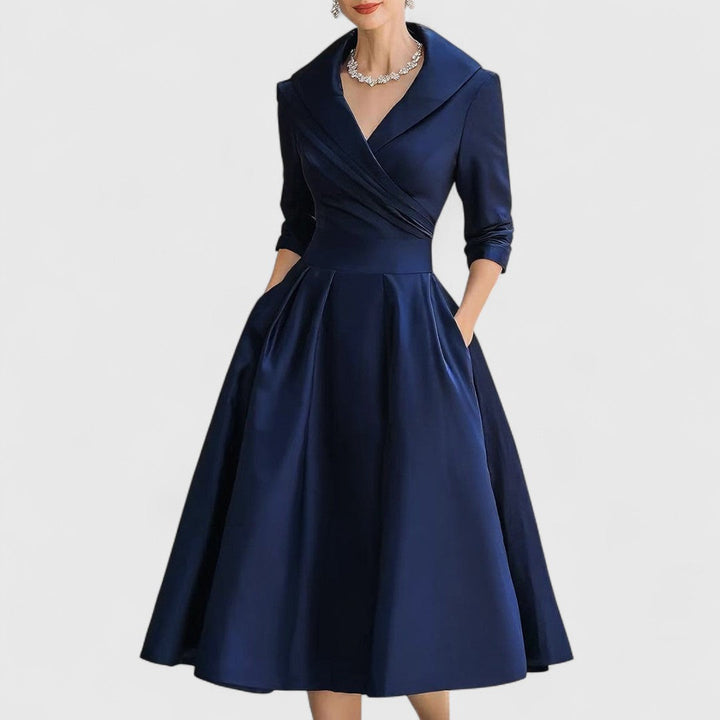 Rosavelia | Elegante Vestido Midi