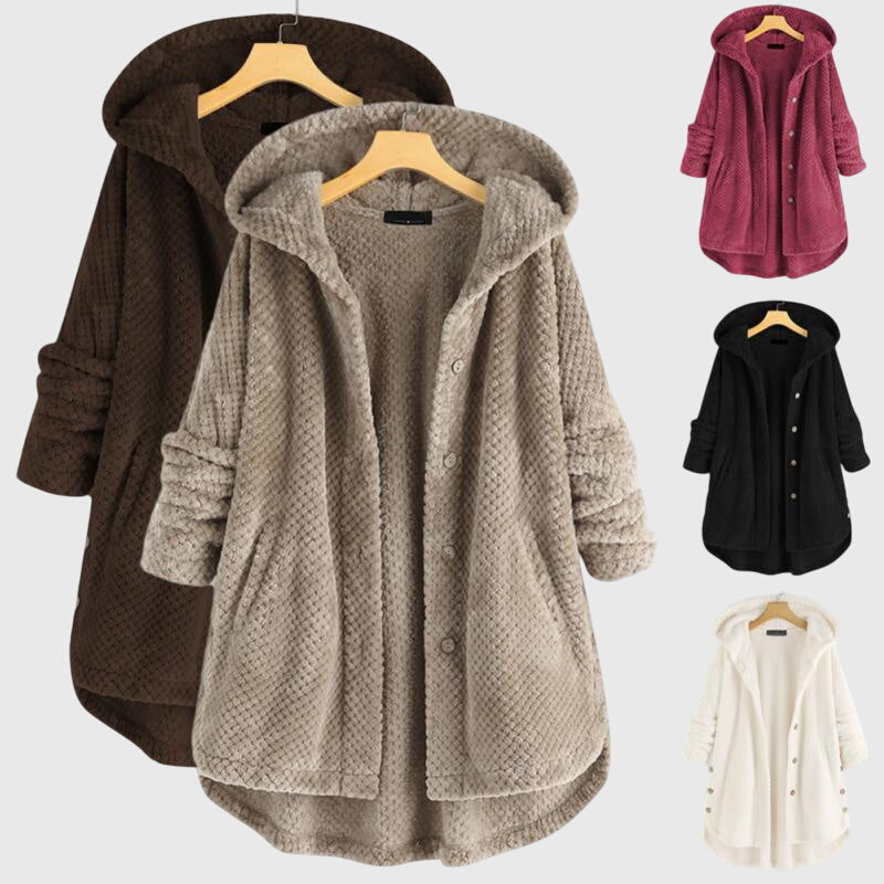 Franca | Chaqueta de Forro Polar con Capucha