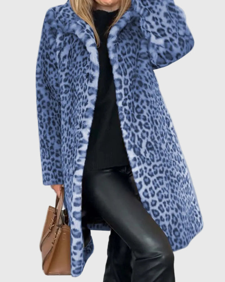 Lydia | Abrigo Elegante de Leopardo