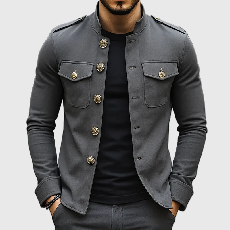 Josh | Chaqueta Casual Vintage con Botones
