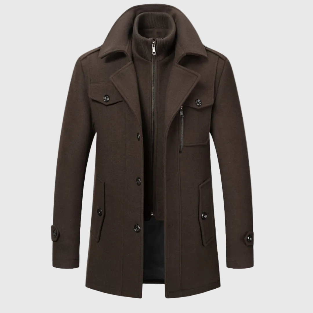 Angelo | Abrigo cálido elegante masculino
