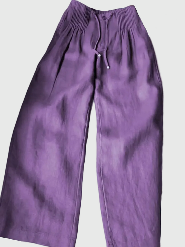 Camille | Pantalones de Pierna Ancha