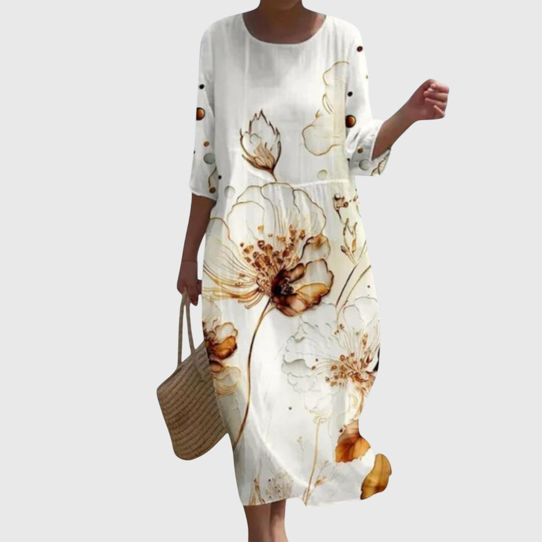 Hayley | Vestido Maxi Floral Estiloso