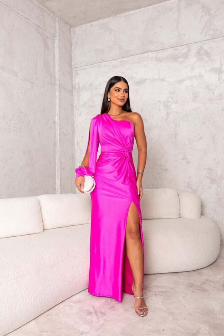 Celeste | Vestido Maxi Noche Elegante