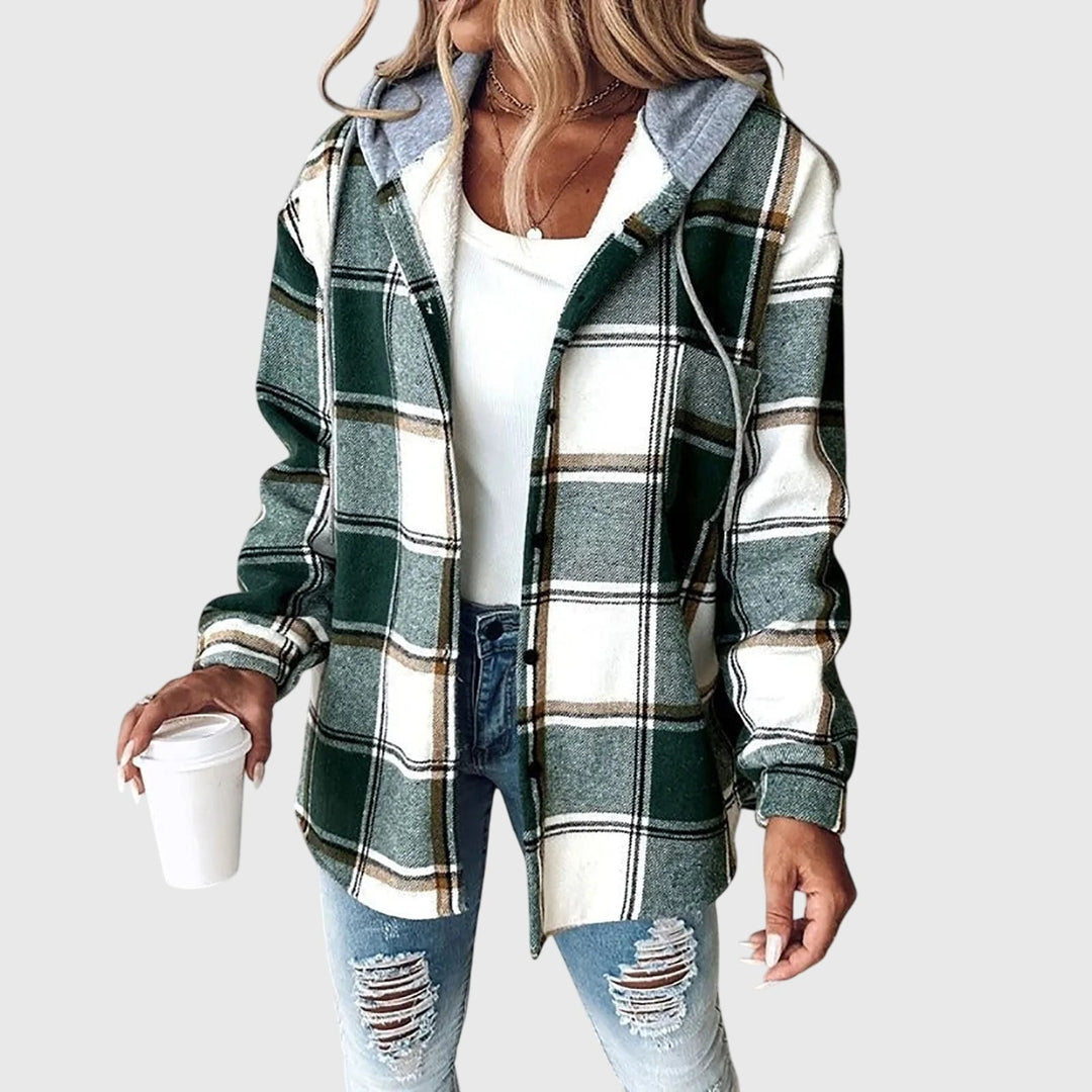 Martina | Chaqueta de Mujer con Botones y Malla