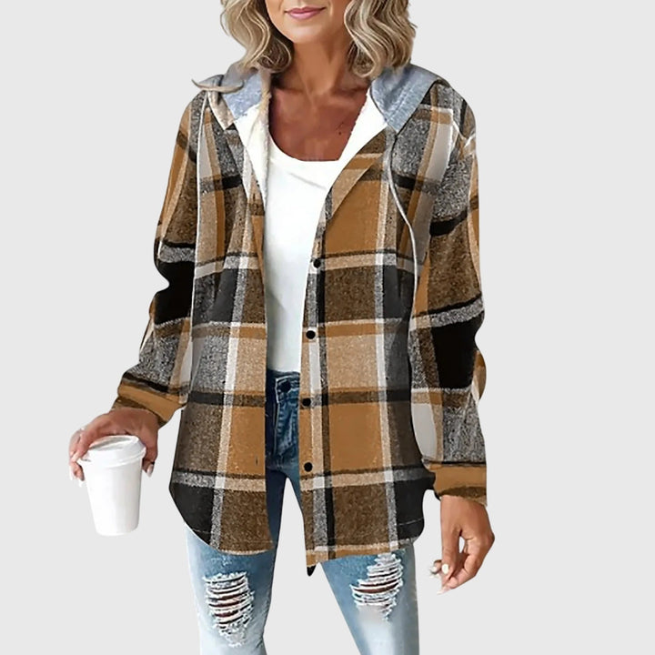 Martina | Chaqueta de Mujer con Botones y Malla