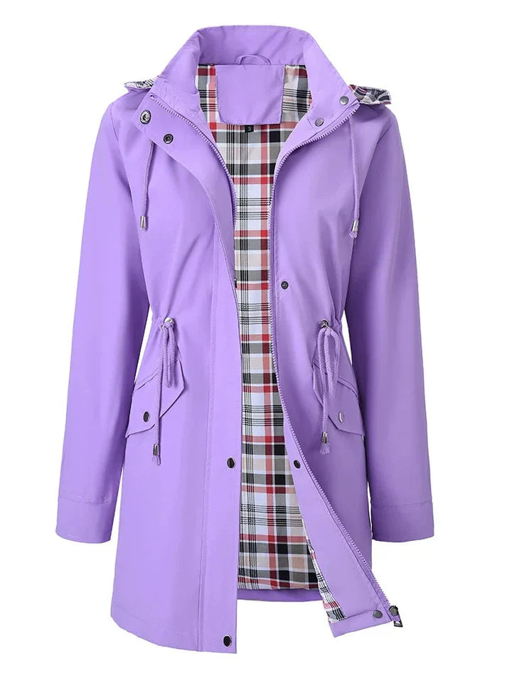 Olivia | Chaqueta Impermeable Con Forro