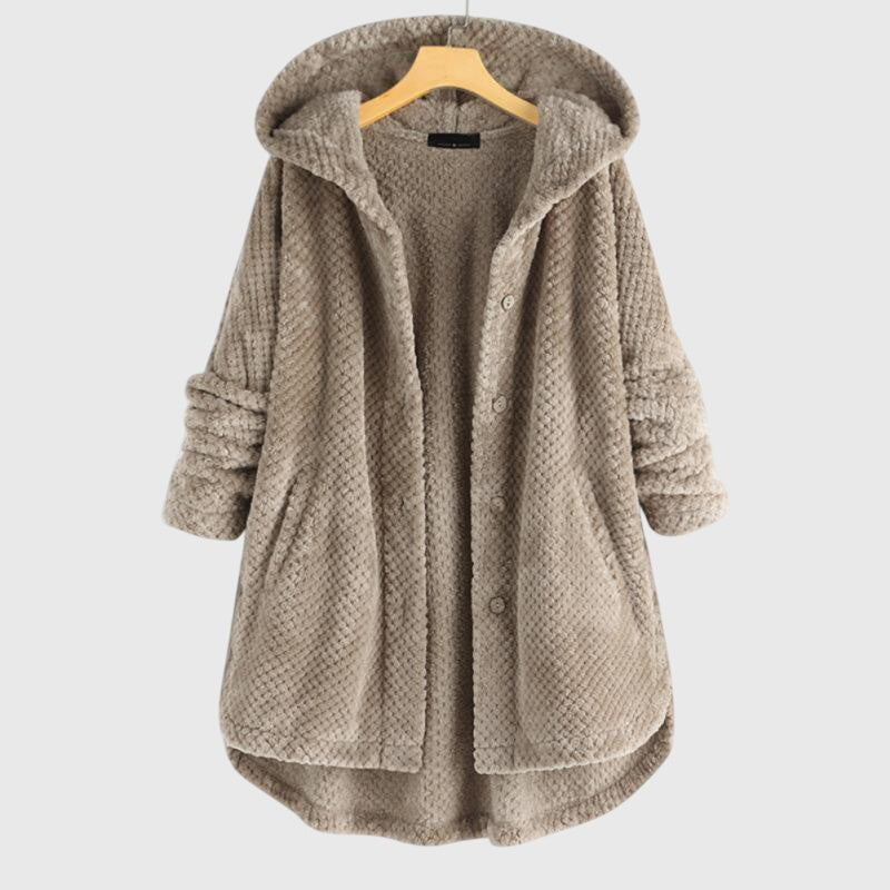 Franca | Chaqueta de Forro Polar con Capucha