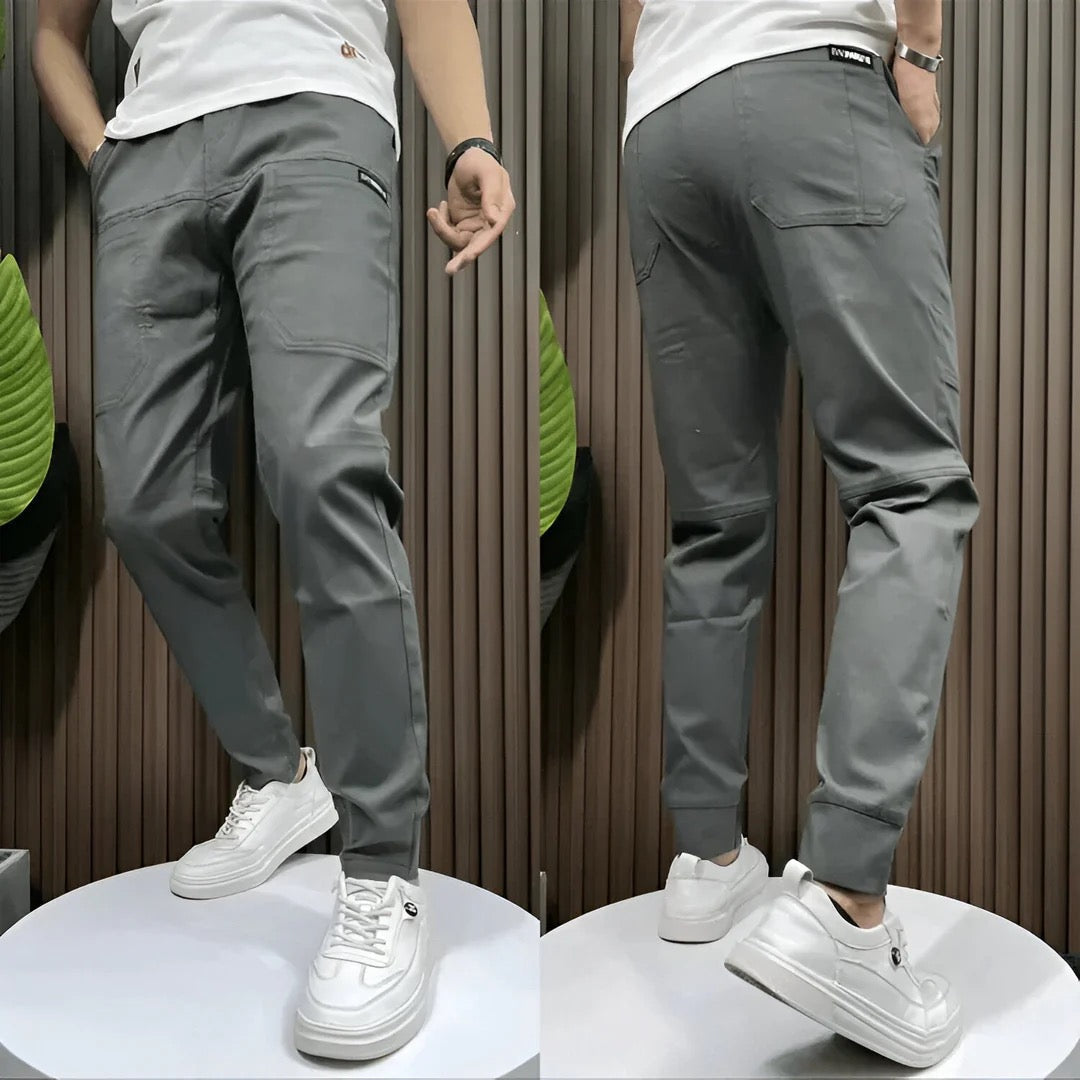 Tommaso | Pantalones Carga Elásticos Premium