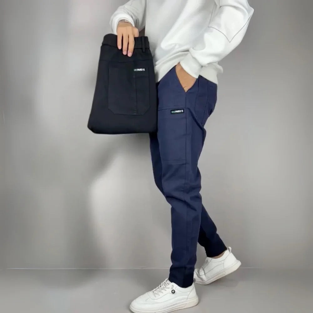 Tommaso | Pantalones Carga Elásticos Premium