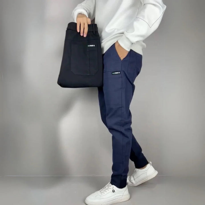 Tommaso | Pantalones Carga Elásticos Premium