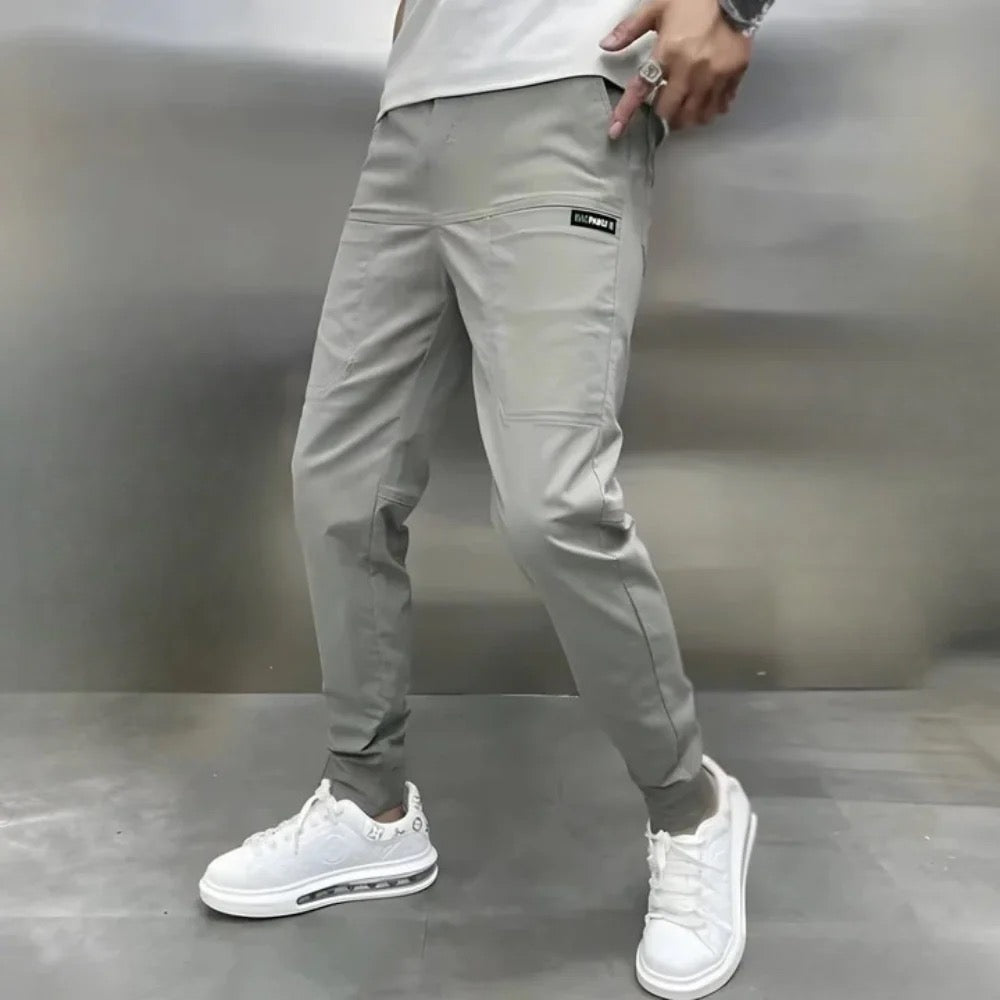 Tommaso | Pantalones Carga Elásticos Premium