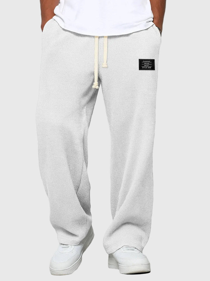 Samuel | Pantalones de Pierna Ancha con Cintura Ajustable