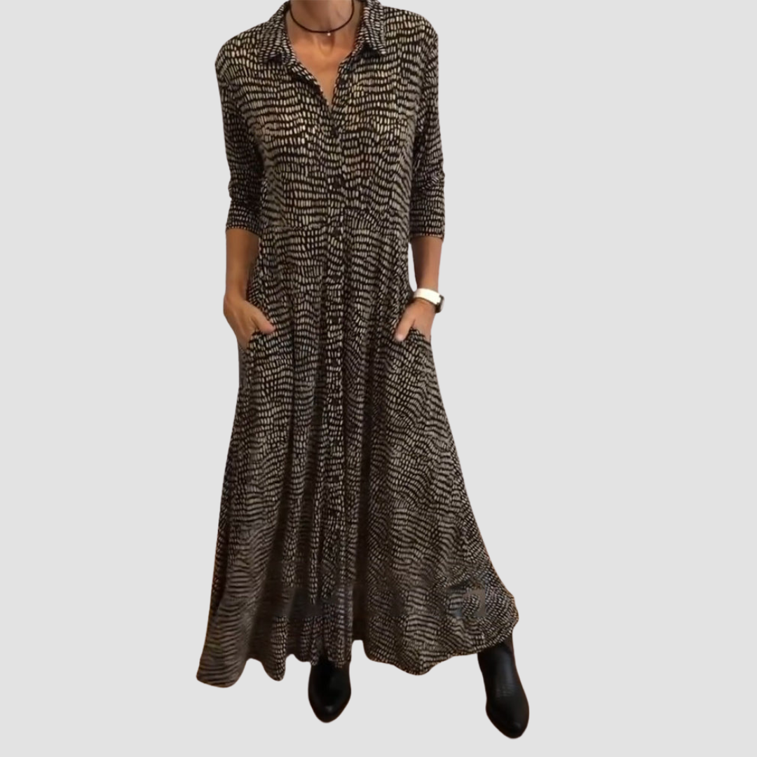 Luzia | Vestido Midi Sofisticado