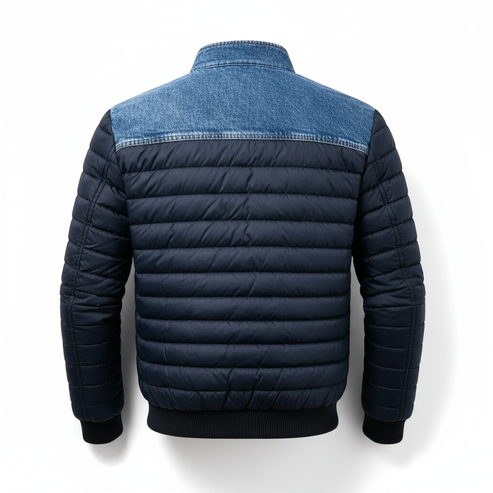 Maison | Chaqueta Acolchada Híbrida de Denim