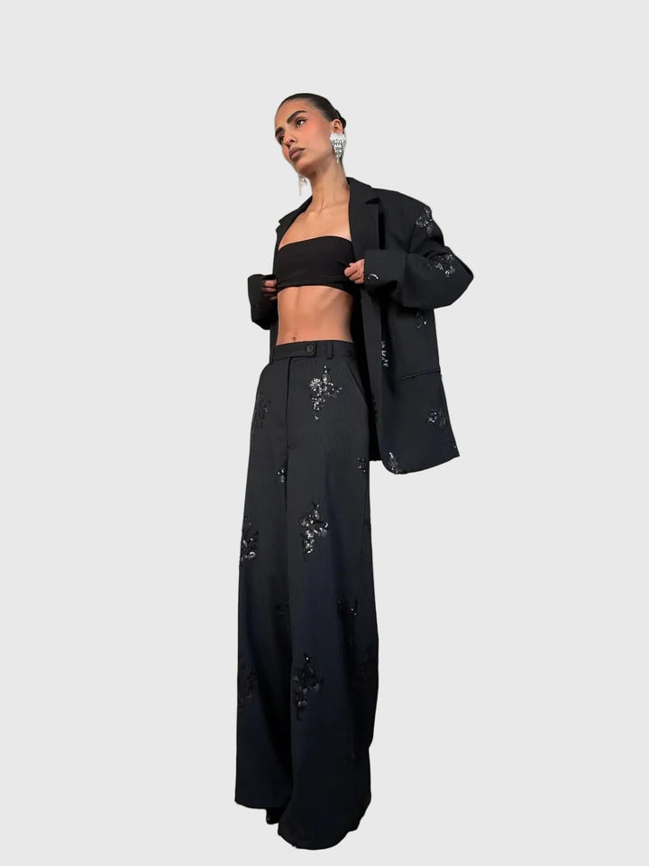 Valentina | Conjunto de Blazer con Lentejuelas