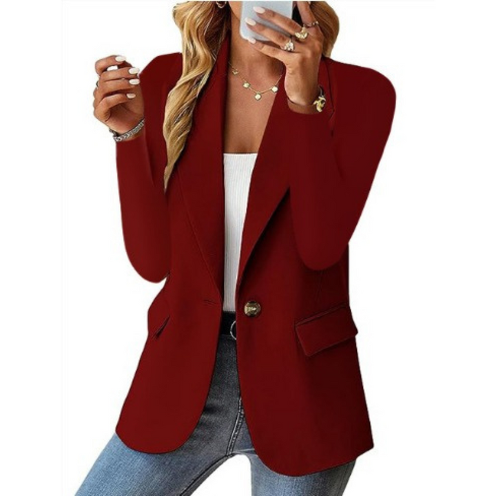 Jill | Blazer Clásico de Un Solo Botón
