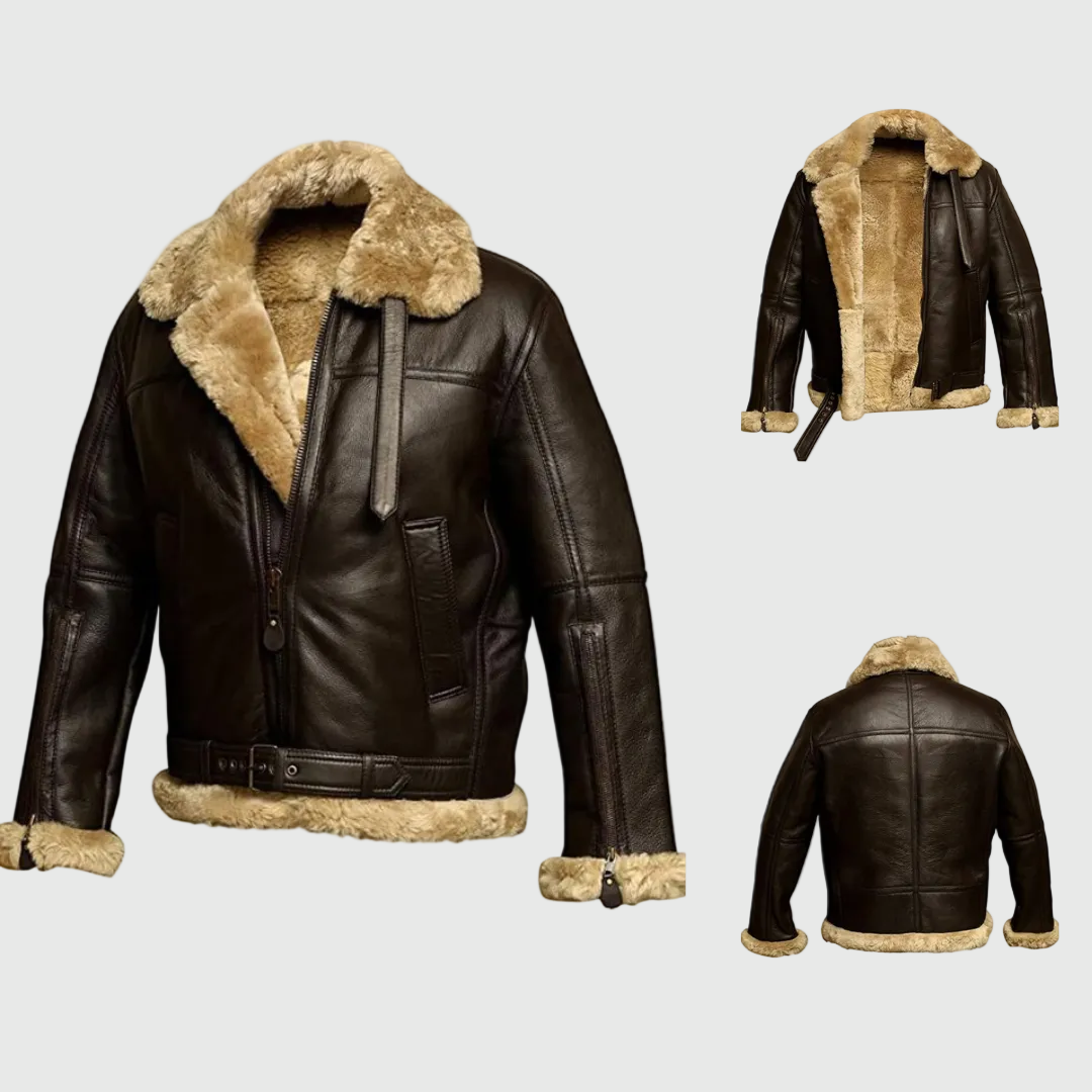 Roberto | Chaqueta de Cuero Elegante
