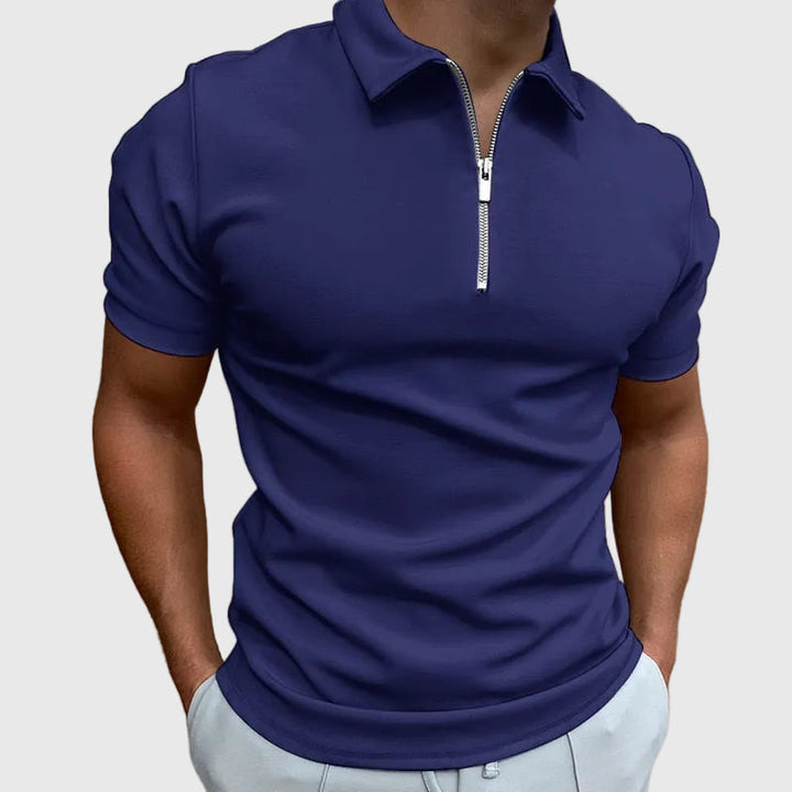 Nathan | Camisa Polo con Cremallera
