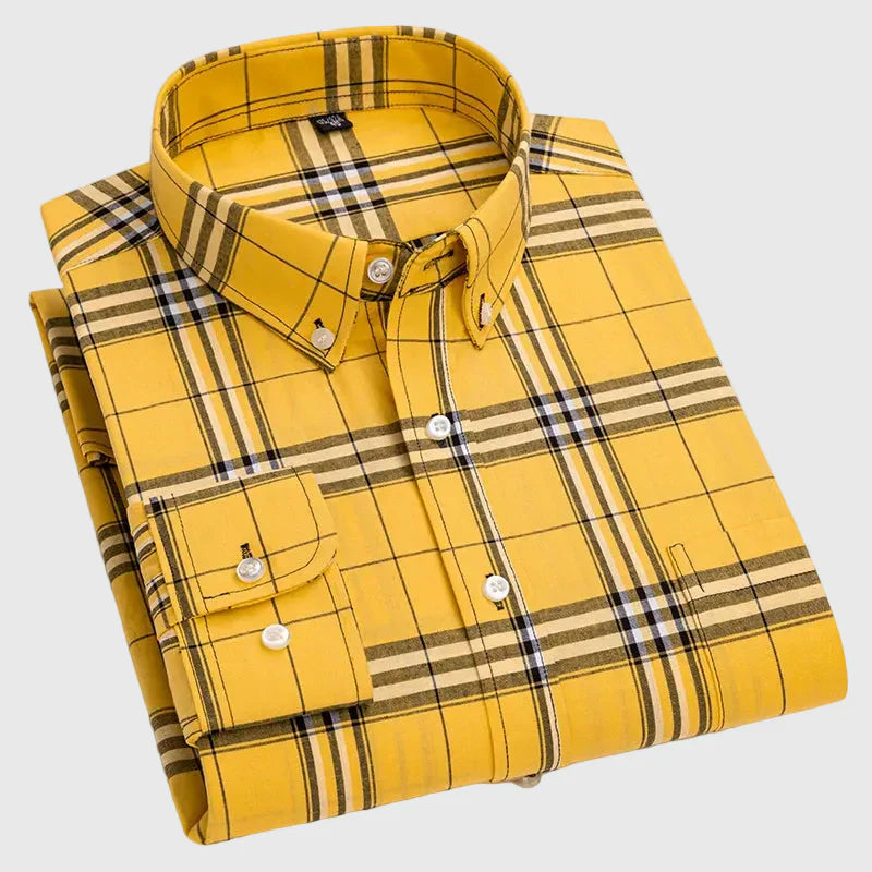 Robert | Blusa Clásica a Cuadros
