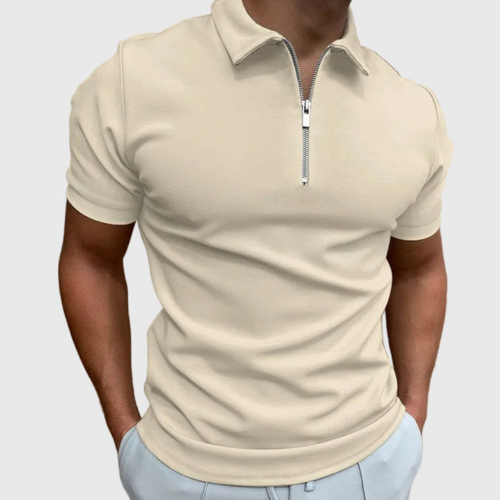 Nathan | Camisa Polo con Cremallera