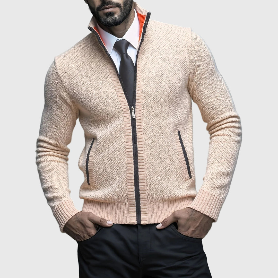 Nathan | Chaleco Elegante con Cremallera