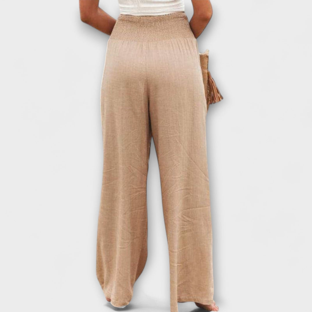 Thearya | Pantalones Anchos Casual