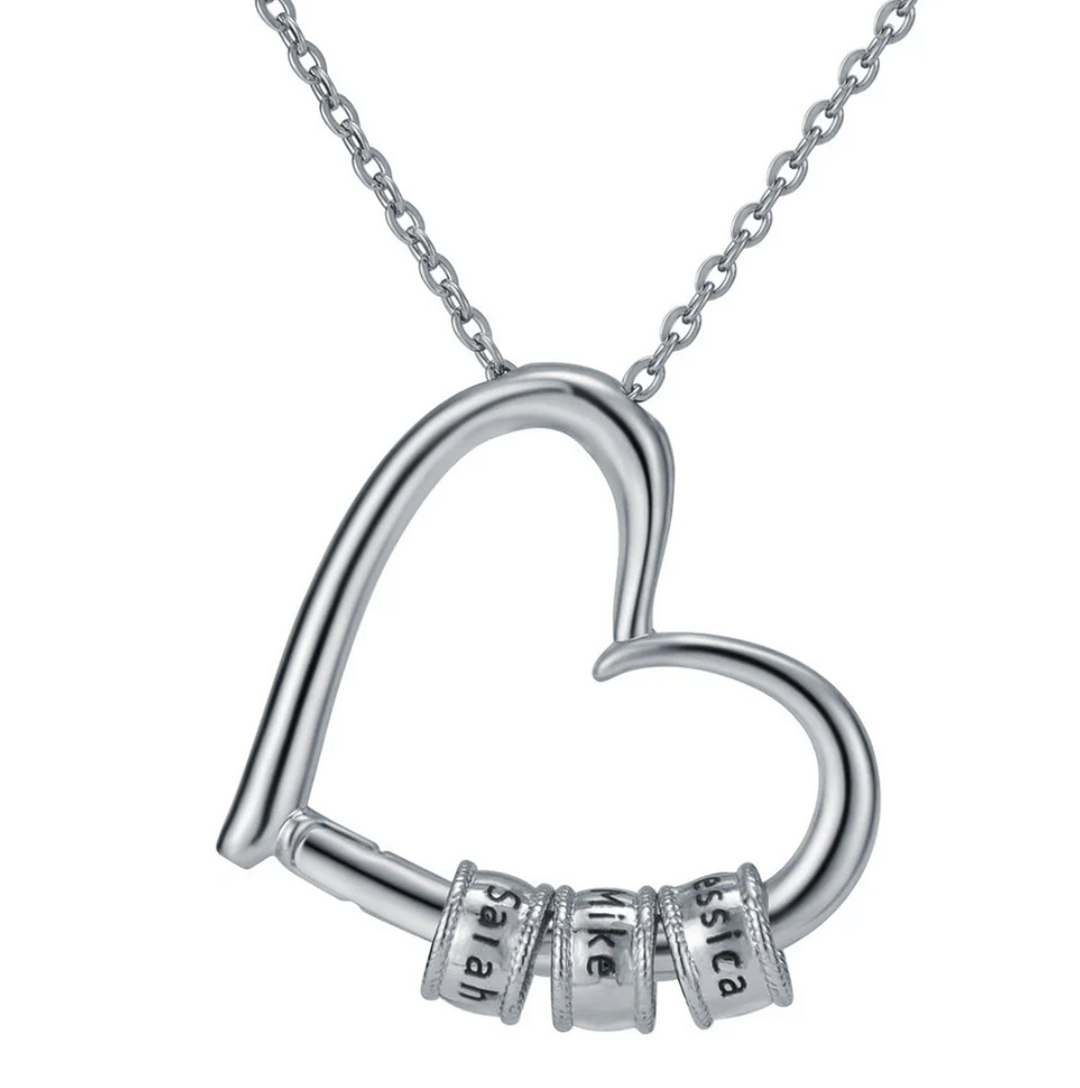 María | Collar Corazón Familiar