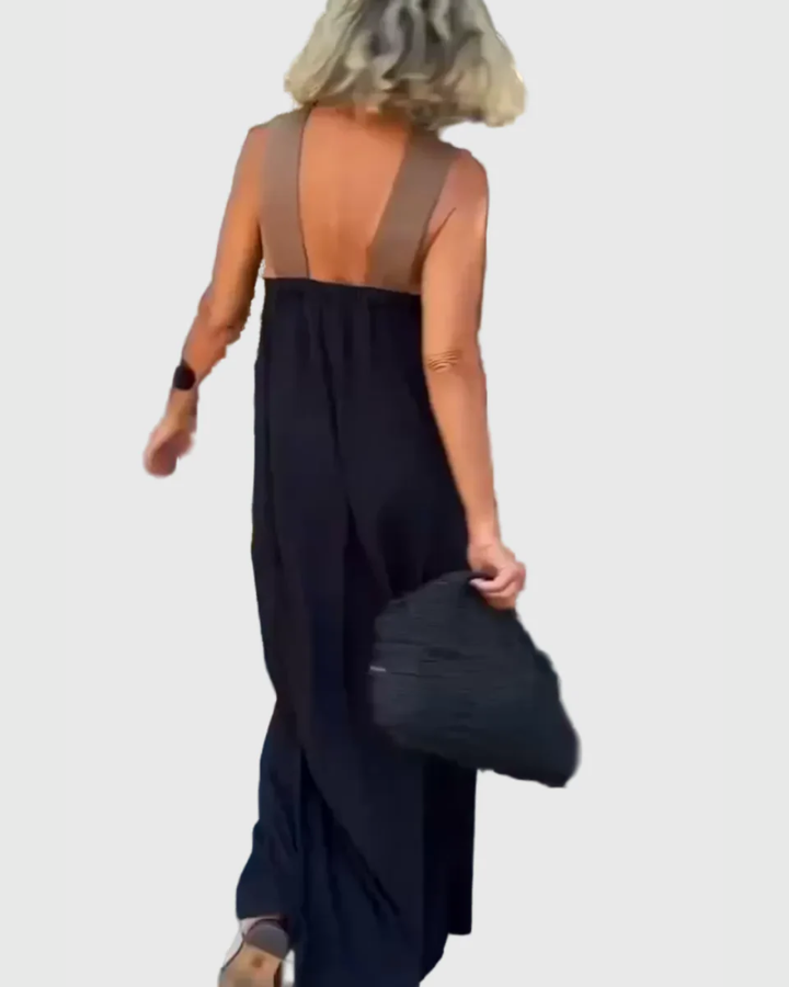 Elena | Vestido Maxi Fluido y Elegante