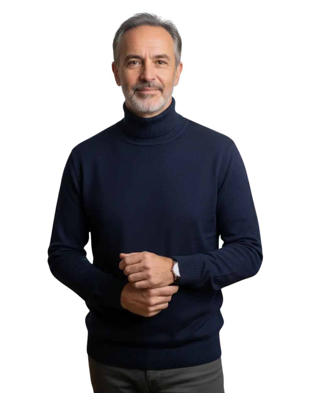 Alvaro | Jersey de Cuello Alto para Hombre