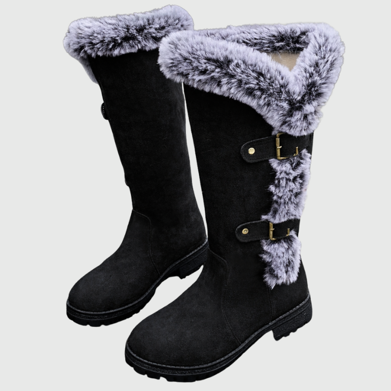 Evelyn | Botas de Nieve de Felpa para Invierno