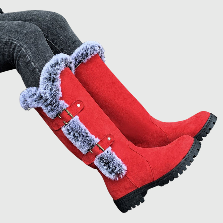 Evelyn | Botas de Nieve de Felpa para Invierno