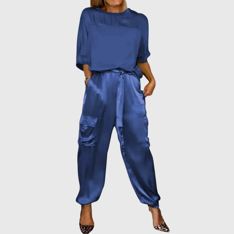 Amelia | Conjunto de Dos Piezas Fluidos de Lujo
