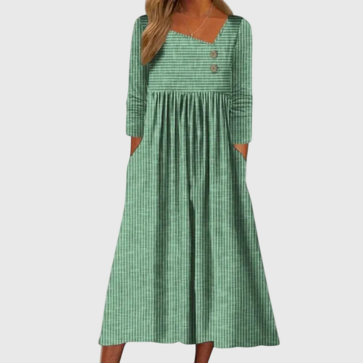 Cleomarie | Vestido Midi Elegante