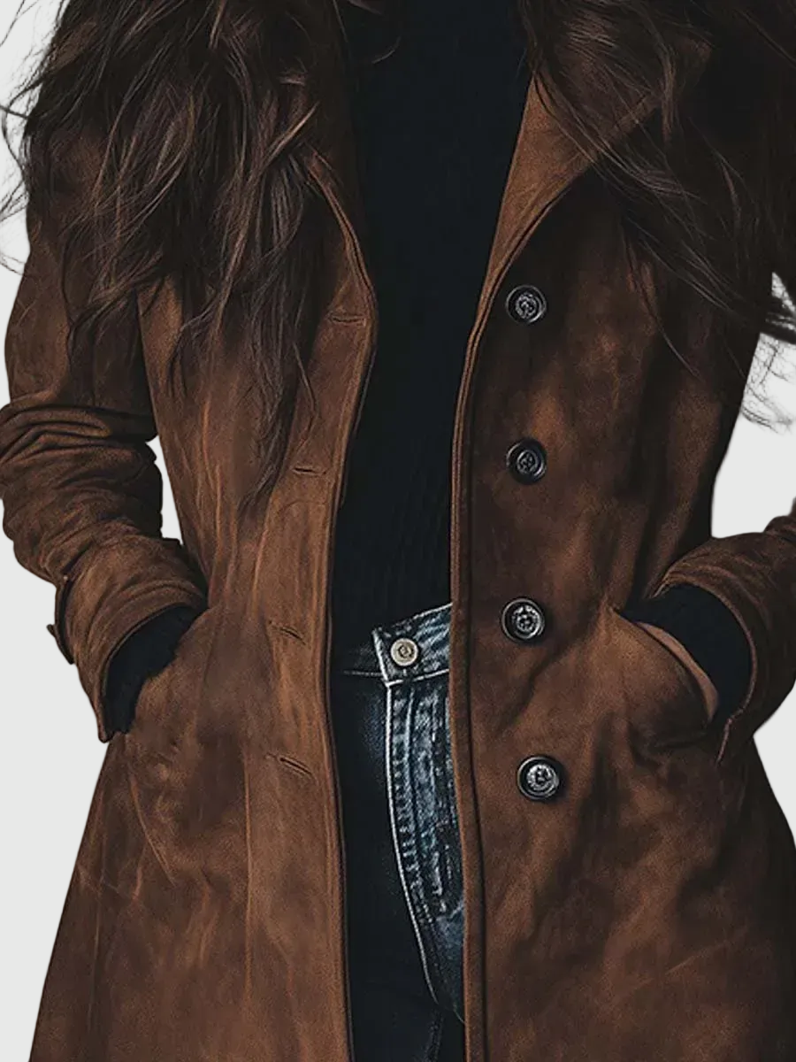 Eliza | Trench de Ante Vintage