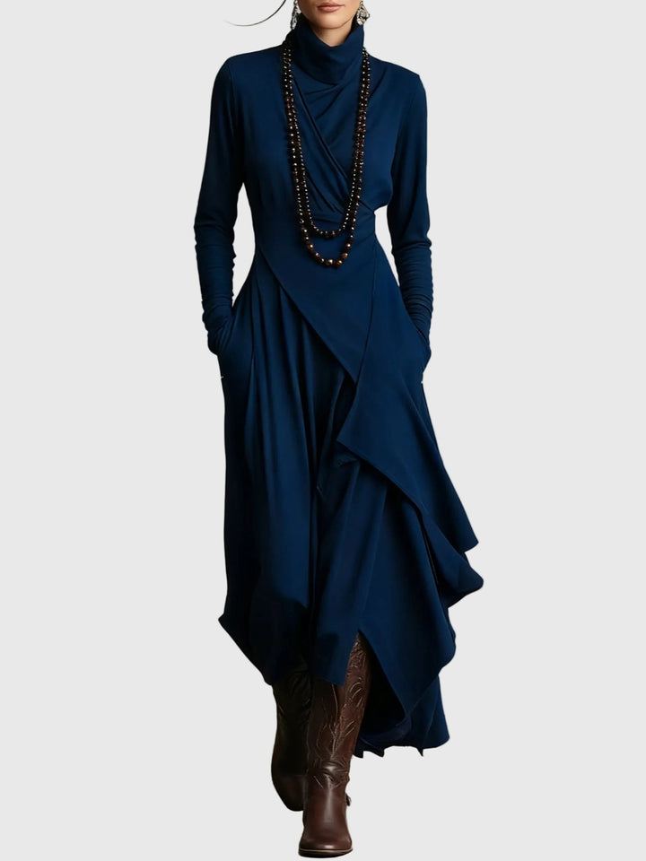 Violeta | Vestido Maxi Plisado