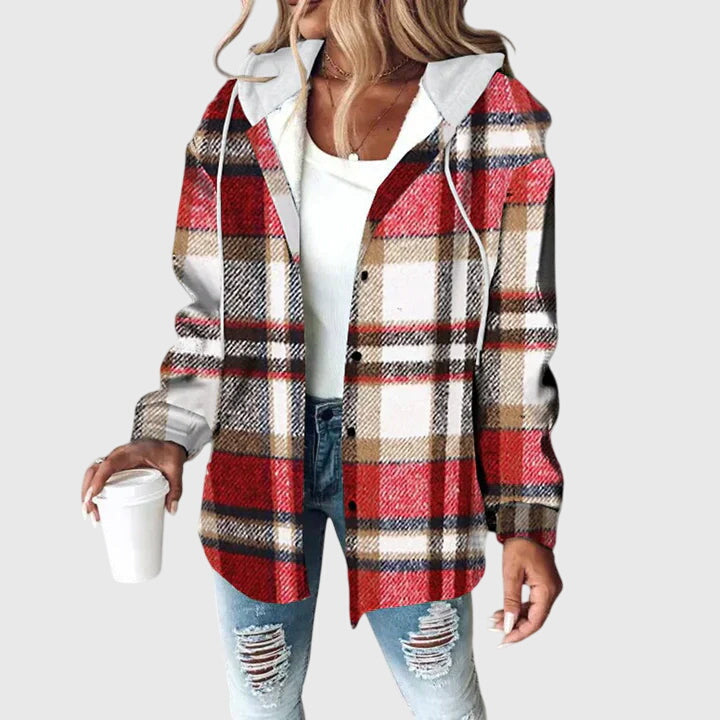 Martina | Chaqueta de Mujer con Botones y Malla