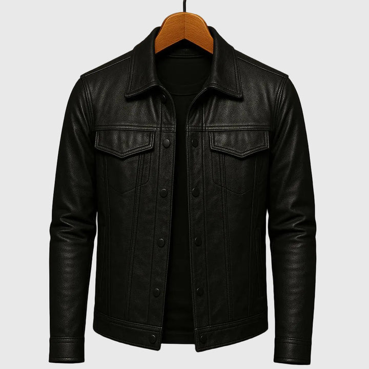 Darius | Chaqueta de Motocicleta de Cuero Premium