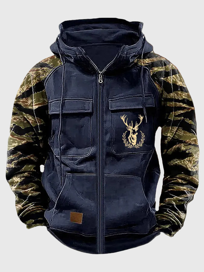 Neil | Chaqueta de Confort Moderno Camo