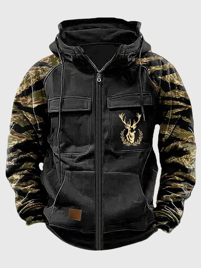 Neil | Chaqueta de Confort Moderno Camo