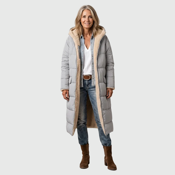 Eliza | Abrigo Reversible Elegante