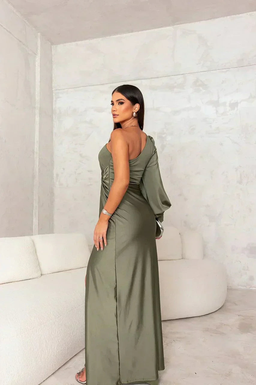 Celeste | Vestido Maxi Noche Elegante