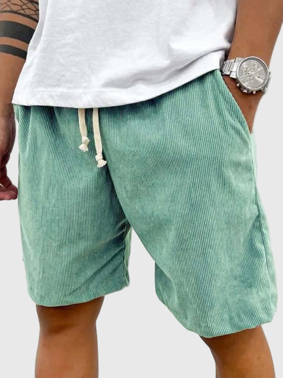 Dawn | Pantalones Cortos de Pana